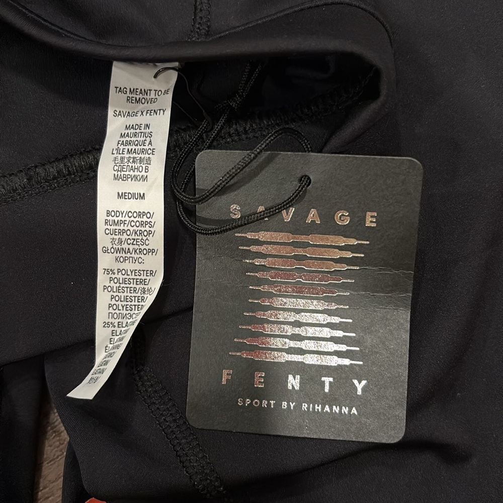 Savage X Fenty Racer High Waisted Leggings Medium - Picture 2 of 7